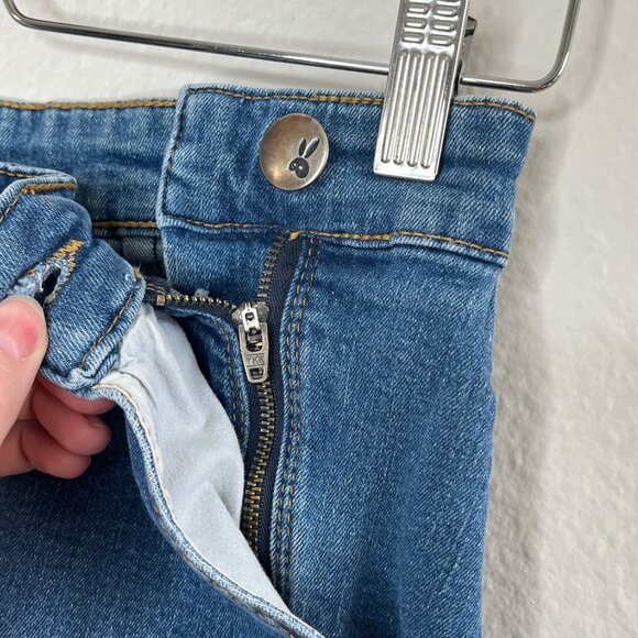 Hell Bunny Womens High Waisted Retro Pinup Denim Shorts Size Medium - Picture 4 of 11